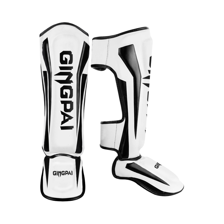 推荐商品：竞派 加厚 搏击 散打 训练 比赛 格斗 拳击护腿 GPFPHX4852