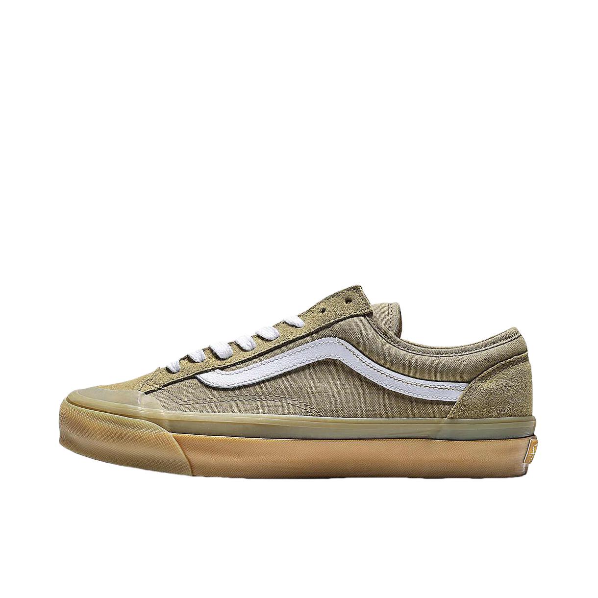 推荐商品：Vans/范斯 Old Skool Reissue 136 板鞋 防滑耐磨舒适透气时尚复古百搭休闲  绿色