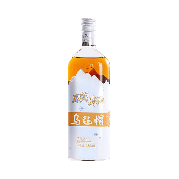 推荐商品：乌毡帽 冻藏冰雕 半干黄酒 480ml 9度 裸瓶装