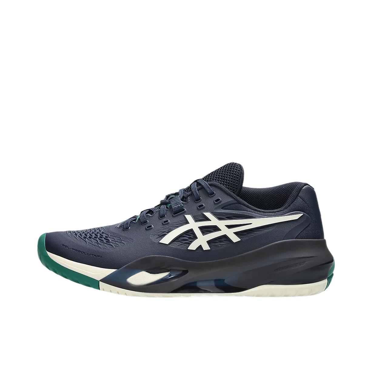 推荐商品：Asics/亚瑟士 Gel-Resolution X 防滑 耐磨 低帮 网球鞋 海军蓝