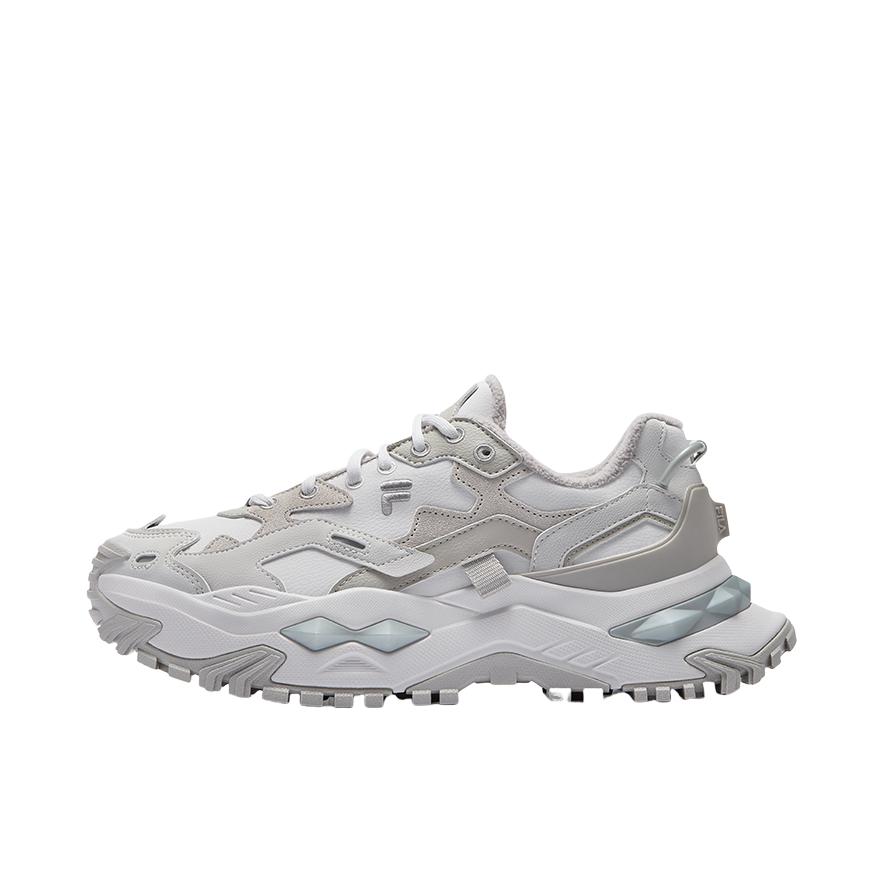 推荐商品：FILA/斐乐 Bianco 硬糖 厚底 防滑耐磨 减震透气 增高鞋 老爹鞋 加绒/鸽子灰/雨雾灰