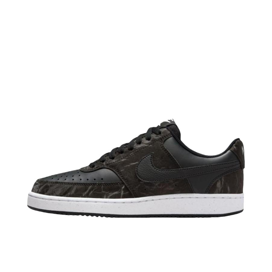 推荐商品：Nike Court Vision 板鞋 复古缓震抓地防滑轻便 女款/黑色/白色