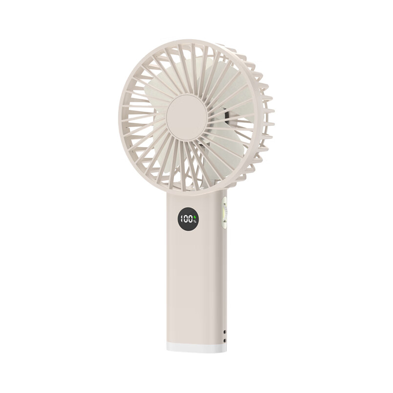 推荐商品：TEPSHINE/铁布衫 DQ233 手持 电风扇 降温 小型 静音 便携式 大风力
