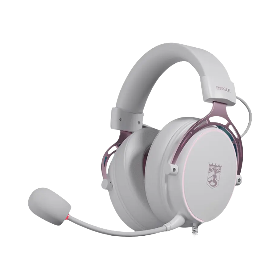 推荐商品：Bingle/宾果 利维坦2 头戴式 有线游戏耳机 电竞游戏 APP自定义调音 AI智能麦克风降噪