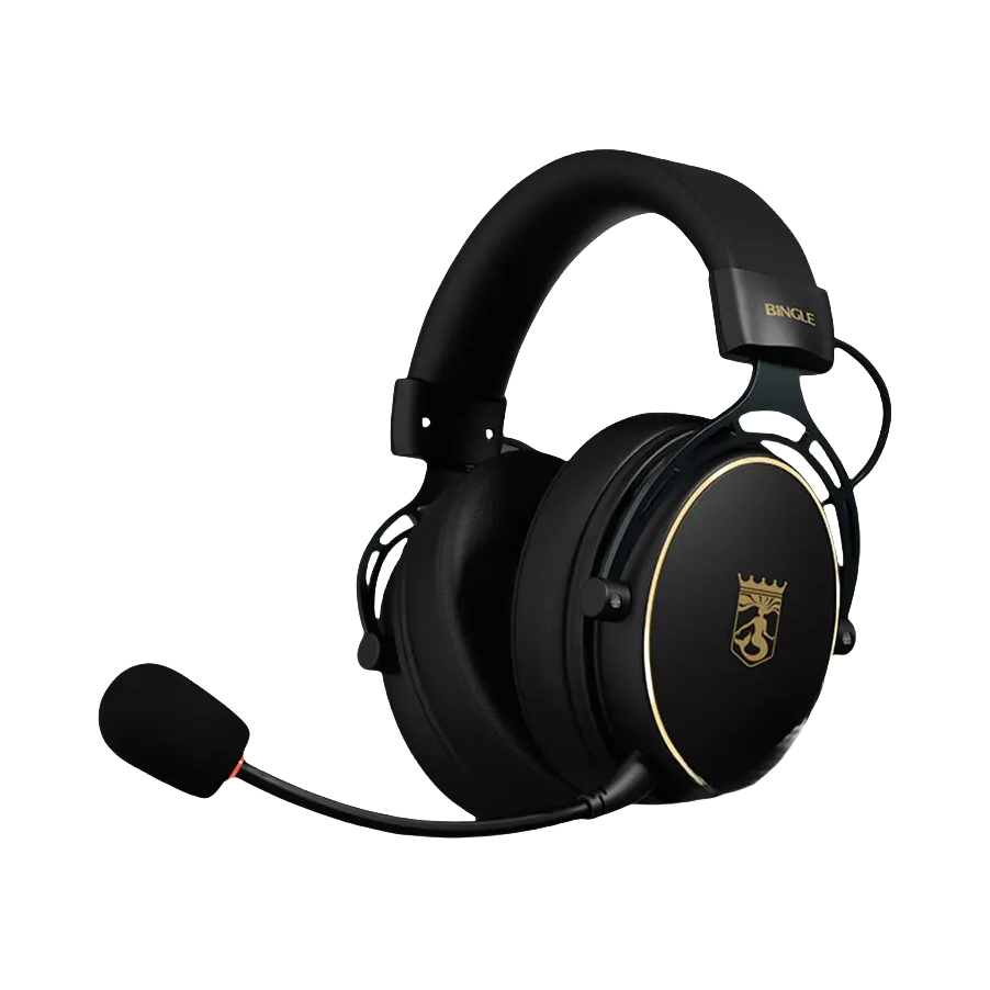 推荐商品：Bingle/宾果 利维坦2 头戴式 有线游戏耳机 电竞游戏 APP自定义调音 AI智能麦克风降噪