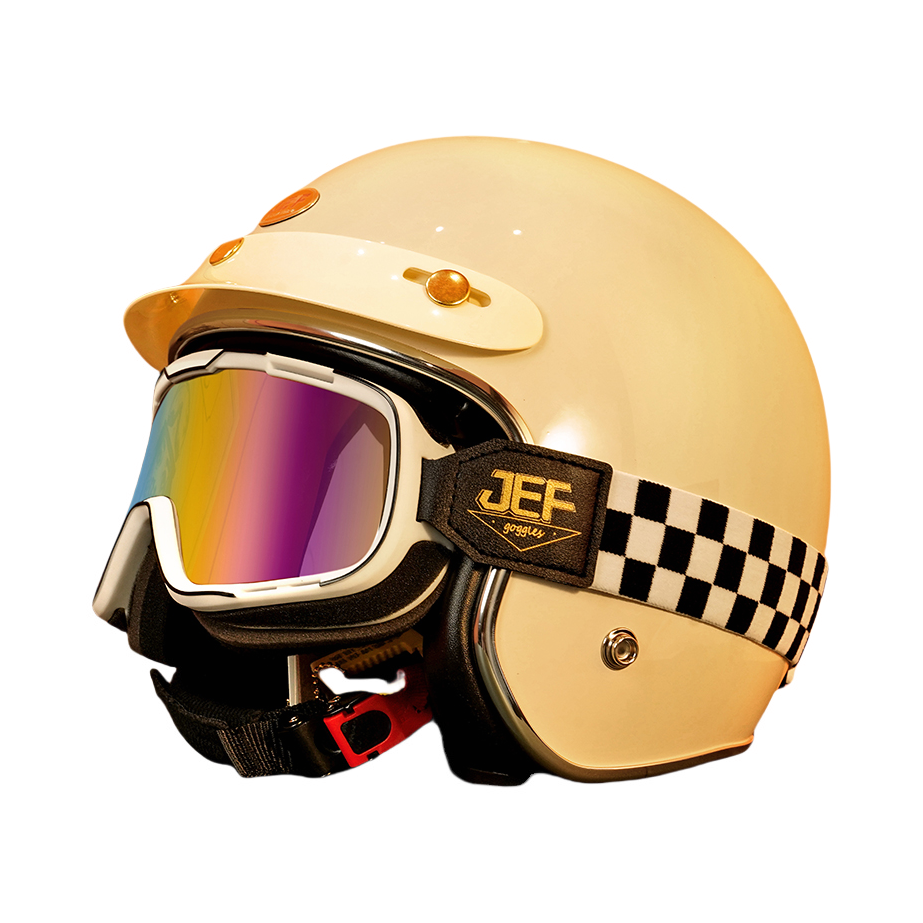 推荐商品：JEF JEF JEF-CA502 3C认证 半盔 ABS+EPS 电动车头盔