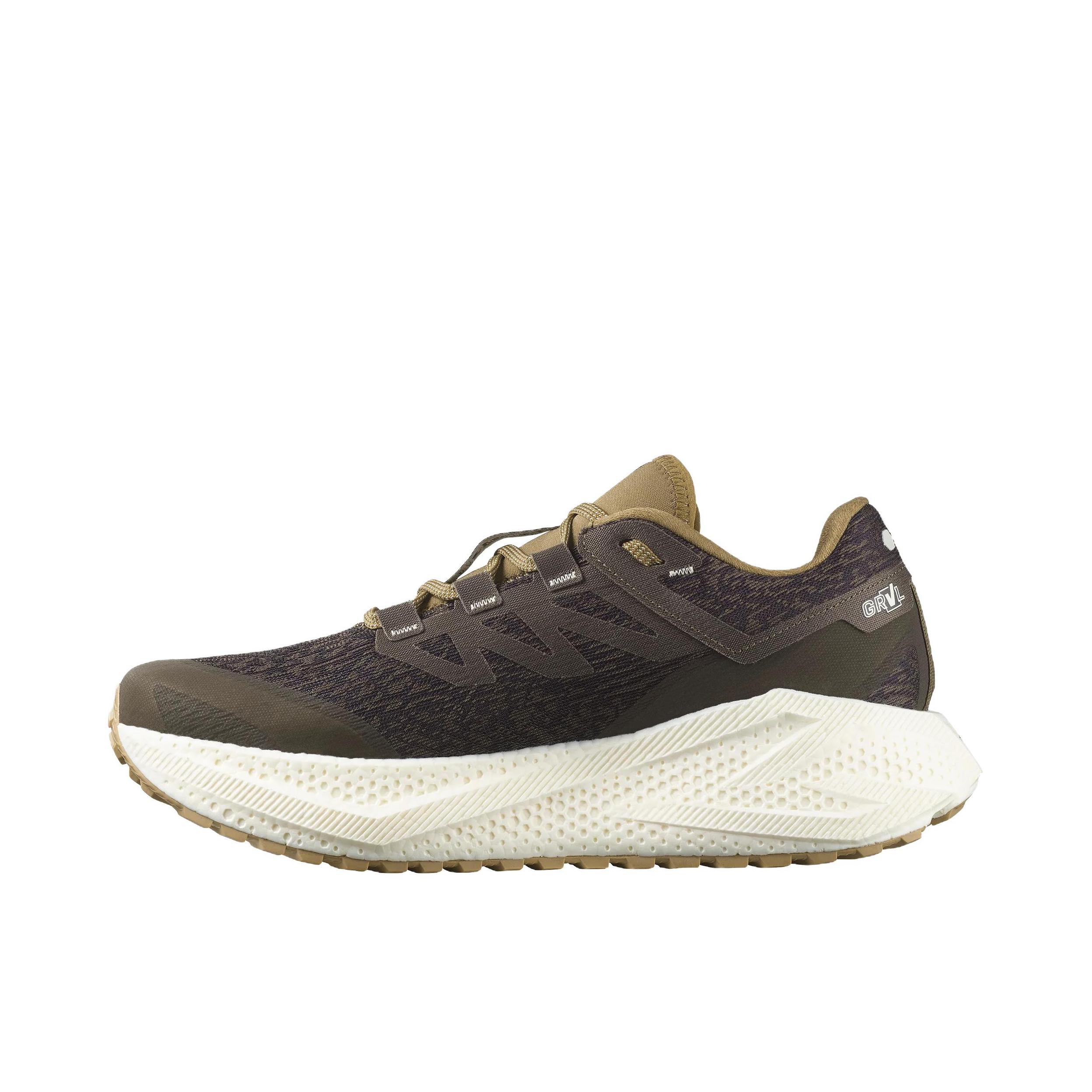 推荐商品：Salomon/萨洛蒙 AERO GLIDE 3 户外 透气 缓震 轻量 跑鞋 黑色/绿色