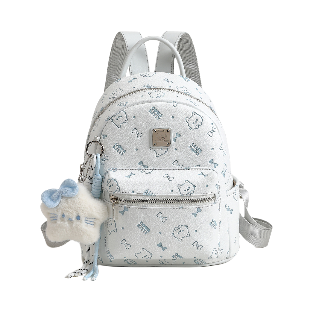 推荐商品：NOMK 常规甜美日韩可爱洋气百搭PU双肩包