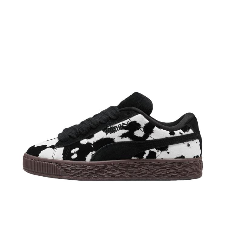 推荐商品：Puma/彪马 Suede XL 面包鞋 板鞋 薄底舒适百搭轻便耐磨复古 女款/黑色/暖白色