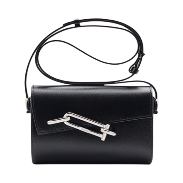 推荐商品：tadfab 中号真皮锁扣设计高级质感单肩小方包锁盒包斜挎包