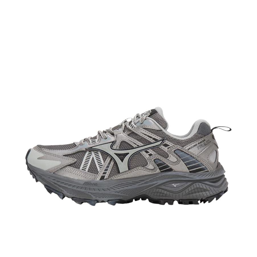推荐商品：Mizuno/美津浓 Racer Trail 织物 缓震回弹 防滑耐磨 网面 运动休闲鞋 深灰色