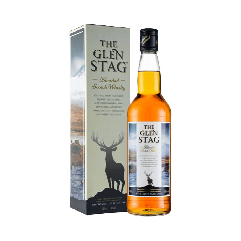 推荐商品：THE GLEN STAG/格兰萨戈 3年 调和型威士忌 700ml 40%vol 盒装