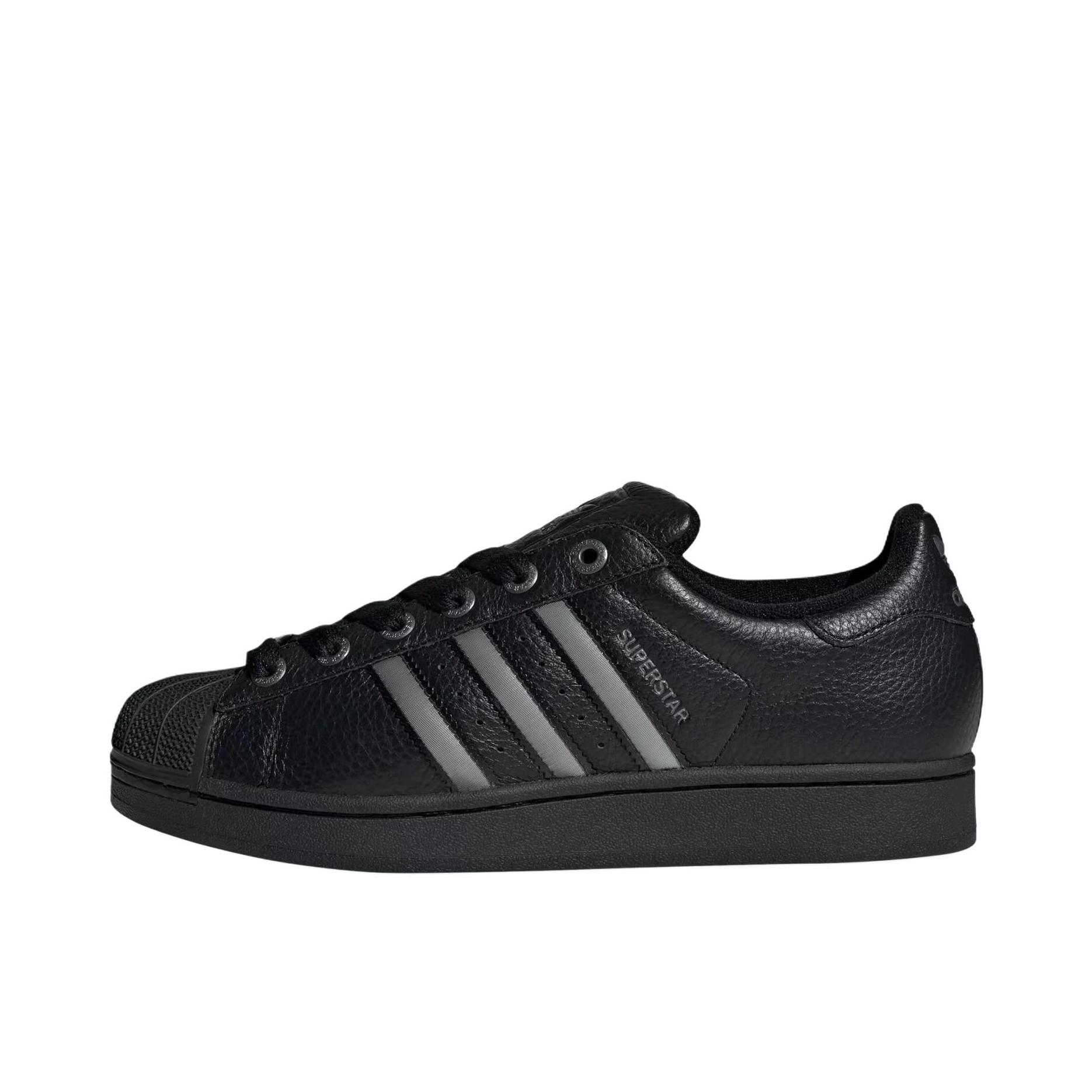 推荐商品：adidas Originals Superstar 2 板鞋 复古防滑耐磨贝壳头贴合圆头支撑 核心黑/哑光银 