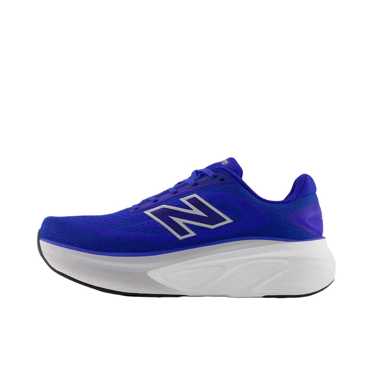 推荐商品：New Balance Fresh Foam X More v6 跑鞋 缓震回弹支撑 D宽/蓝色