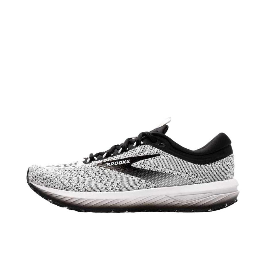 推荐商品：Brooks/布鲁克斯 Revel 7 百搭 减震 透气 跑鞋 黑色/白色 
