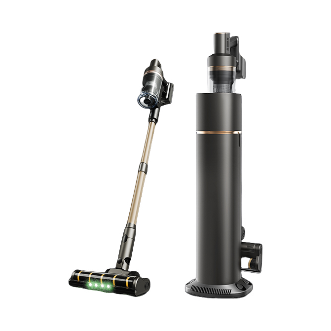 推荐商品：JIMIRUI/吉米瑞 Q9 Station 手持吸尘器 过热保护 照明 防毛发缠绕