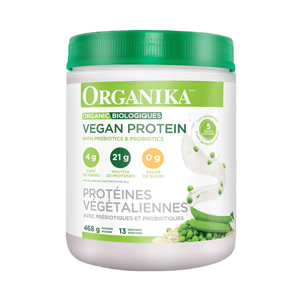 推荐商品：ORGANIKA 有机植物豌豆蛋白粉