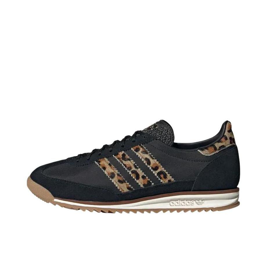 推荐商品：【马思纯同款】 adidas Originals SL 72 T头鞋 德训鞋 运动休闲鞋 轻便防滑耐磨透气舒适简约复古 女款/黑色/棕色