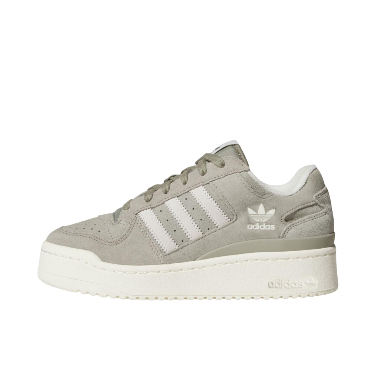 推荐商品：adidas Originals Forum Bold 板鞋 防滑耐磨轻便透气厚底增高防水贴合 女款/灰色 