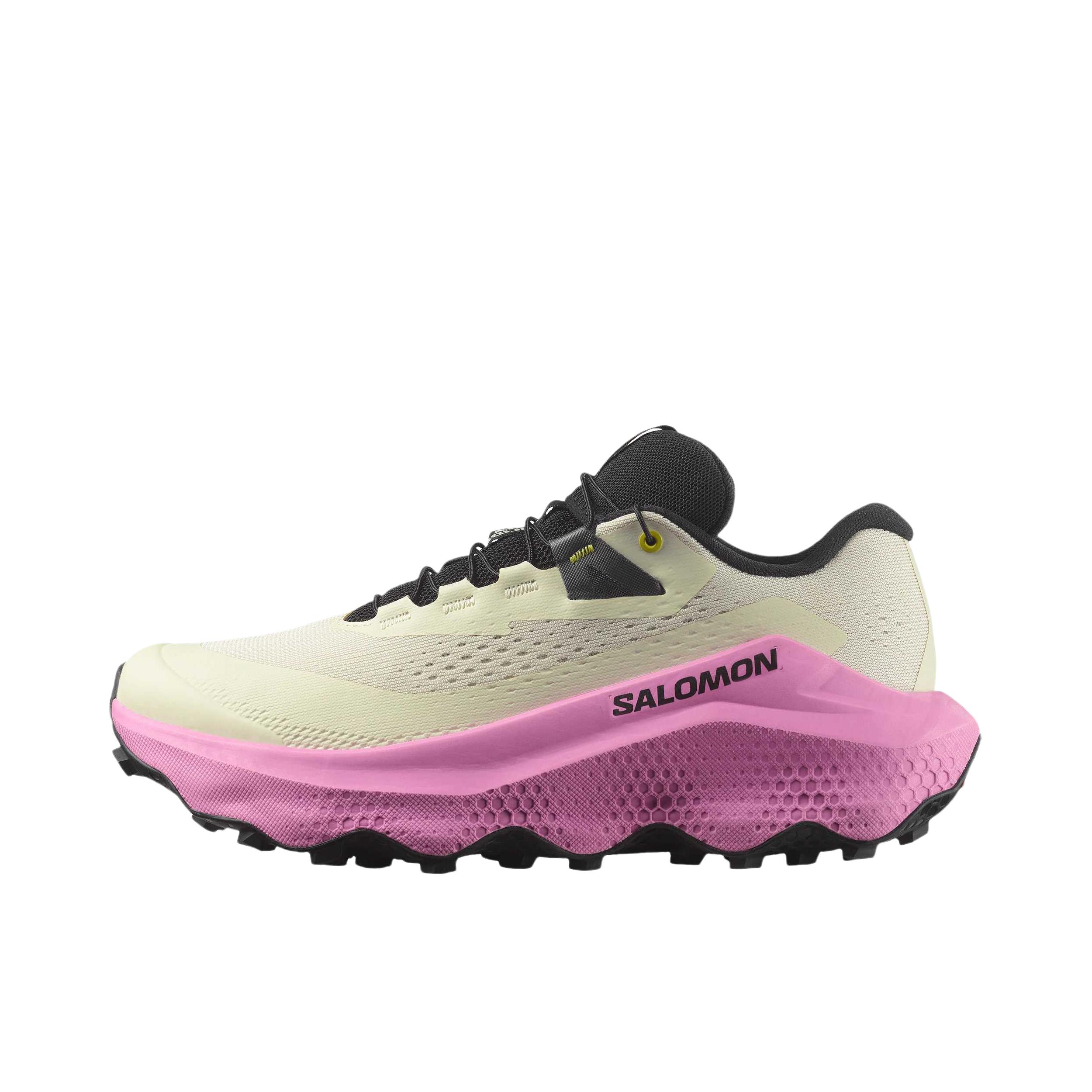 推荐商品：Salomon/萨洛蒙 Ultra Glide 3 越野跑鞋 缓震柔软防滑耐磨低帮 女款/米色/粉色/黑色