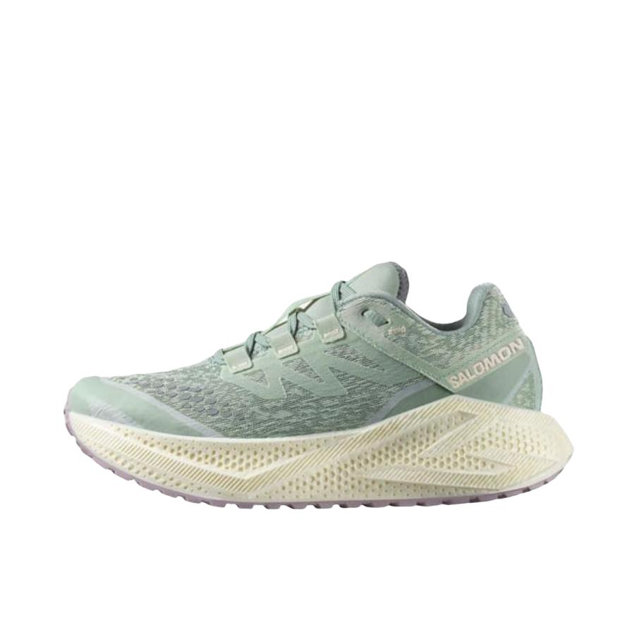 推荐商品：Salomon/萨洛蒙 AERO GLIDE 3 户外 透气 缓震 轻量 跑鞋 绿色