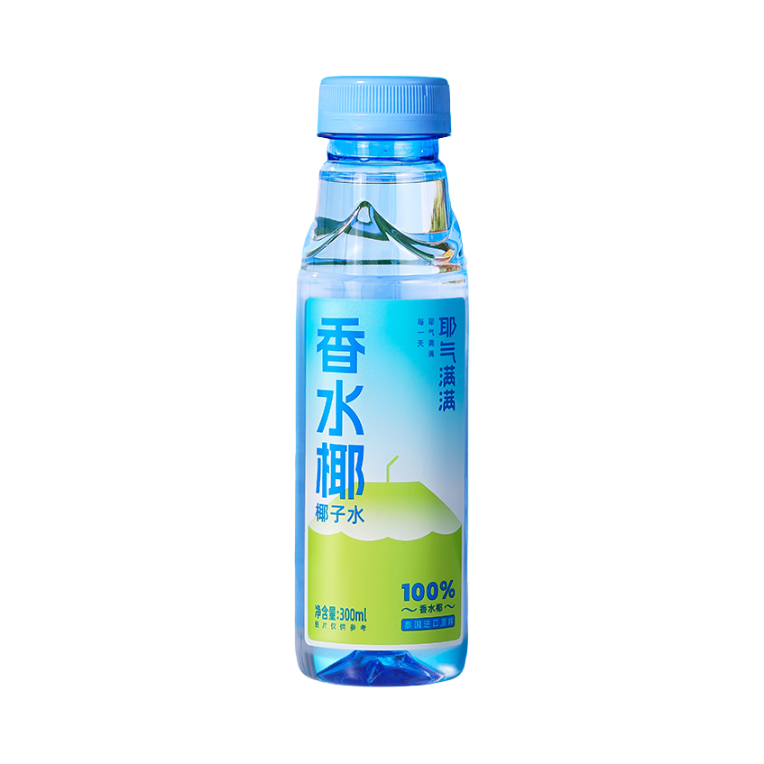 推荐商品：耶气满满 香水椰系列 300ml 椰子水 瓶装