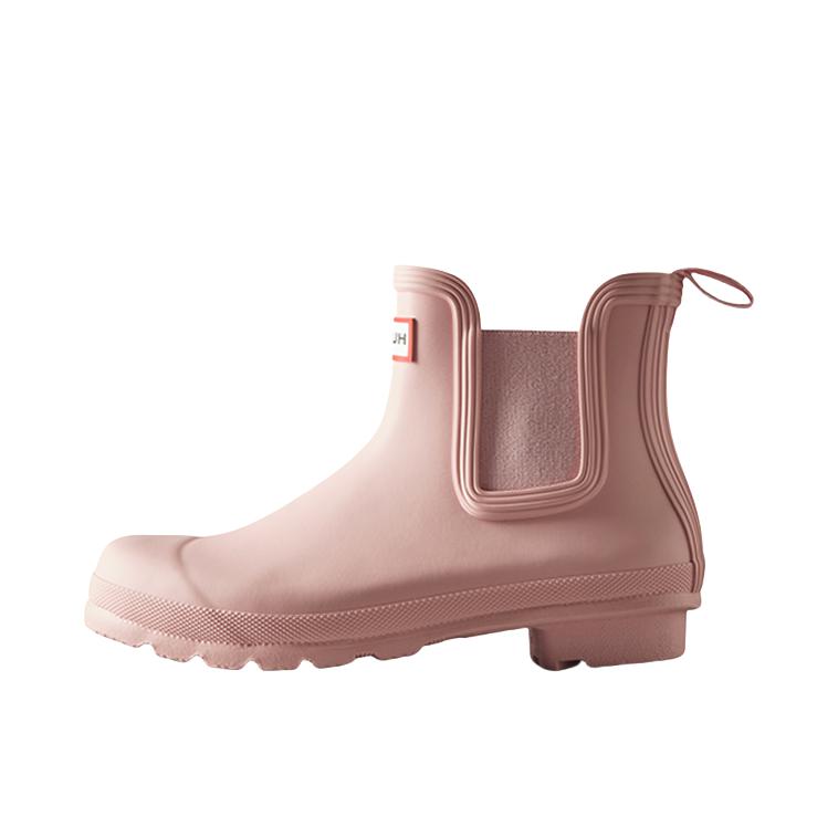 推荐商品：Hunter 雨鞋 户外防水露营 WFS2078RMA 藕粉色
