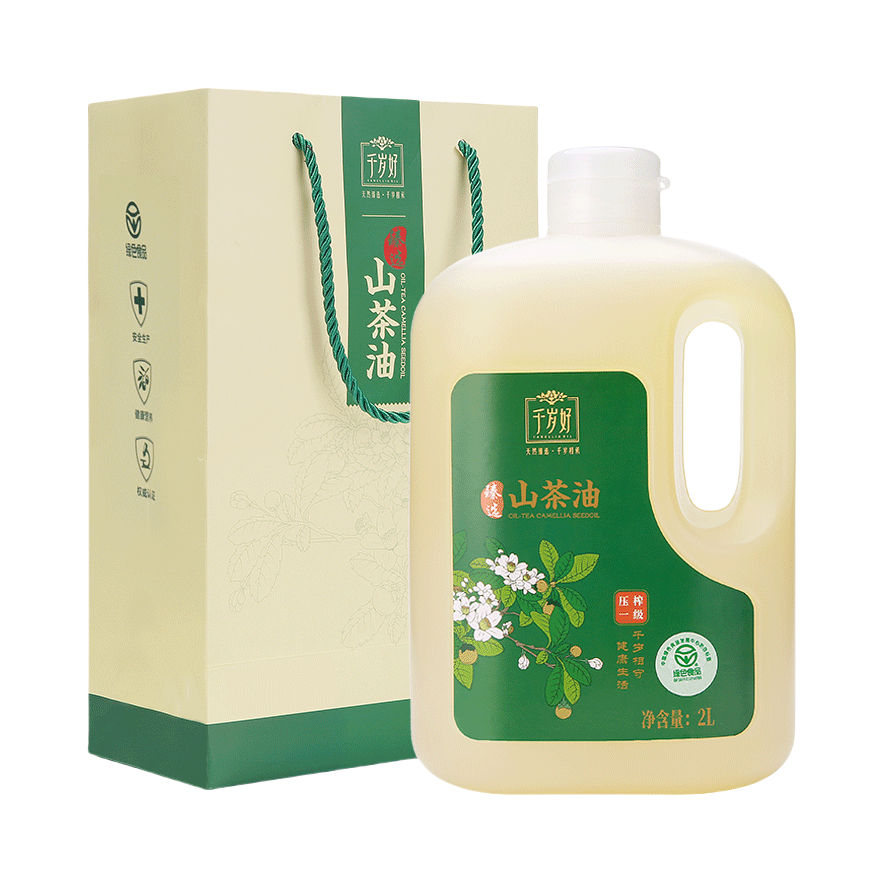 推荐商品：千岁好 压榨一级 山茶油 礼盒装