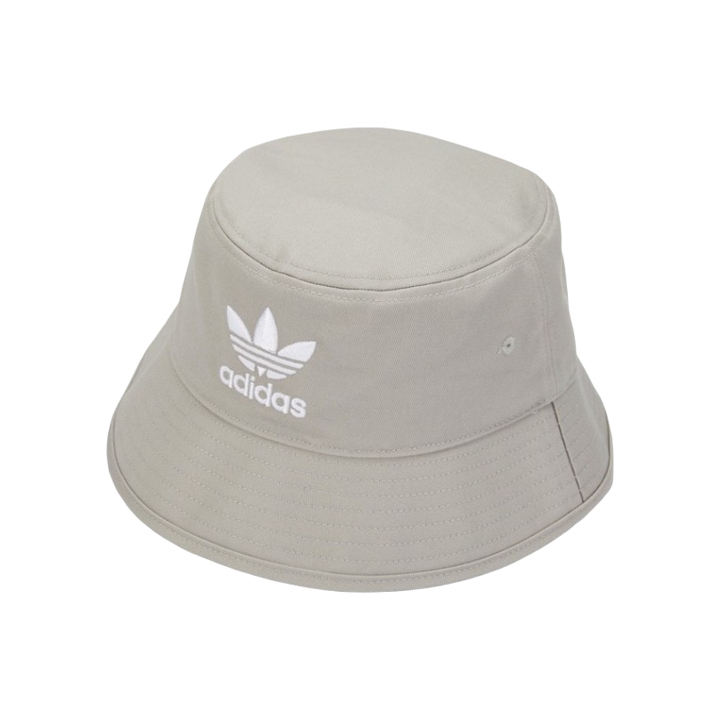 【易烊千玺同款】adidas Originals/三叶草 运动休闲遮阳渔夫帽 灰色GN4905