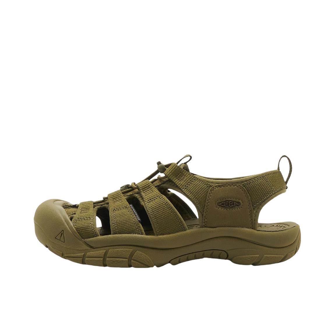 推荐商品：KEEN/科恩 Newport H2 防滑防水 减震透气 抓地 织物涉水 沙滩 户外鞋 溯溪鞋 绿色 