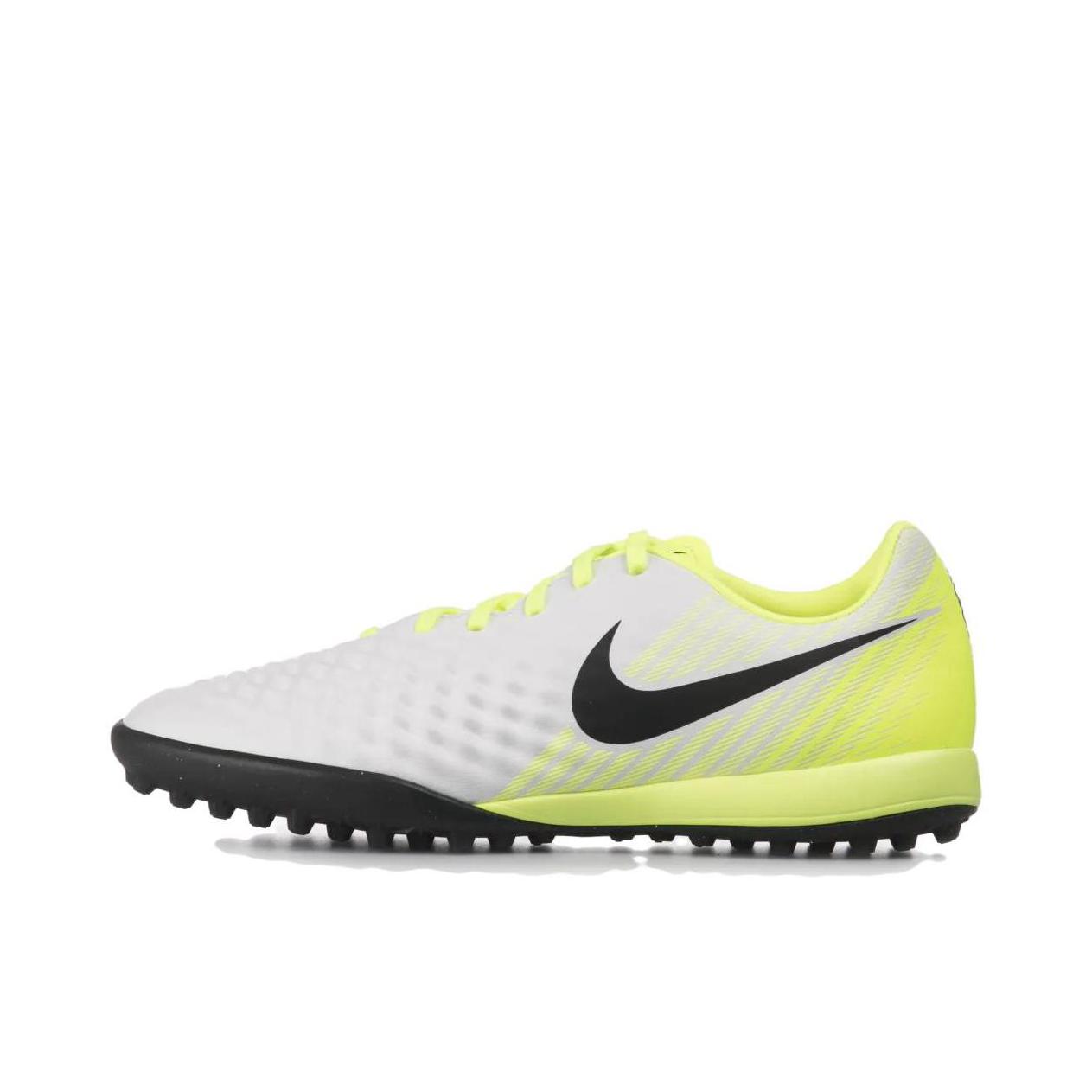 推荐商品：Nike MagistaX Onda II TF 碎钉 胶质 防滑 人造草地 足球鞋 Off-White/Green 白色/绿色/黑色