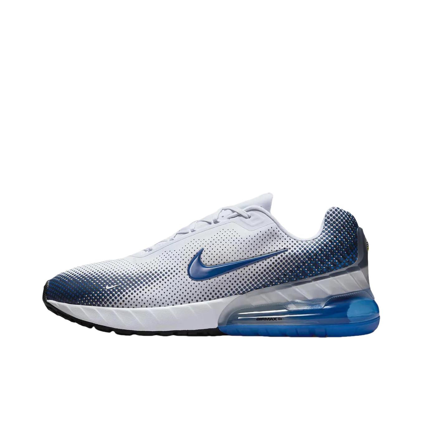 推荐商品：Nike Air Max Phoenix 跑鞋 百搭耐磨圆头支撑贴合耐用 白色/蓝色