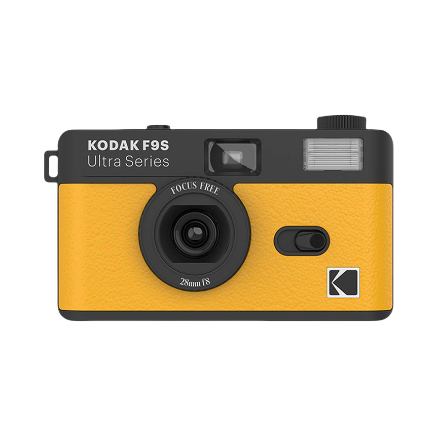 推荐商品：Kodak/柯达 F9S 胶片相机 简约复古 回片设计 可换胶卷 带闪光灯