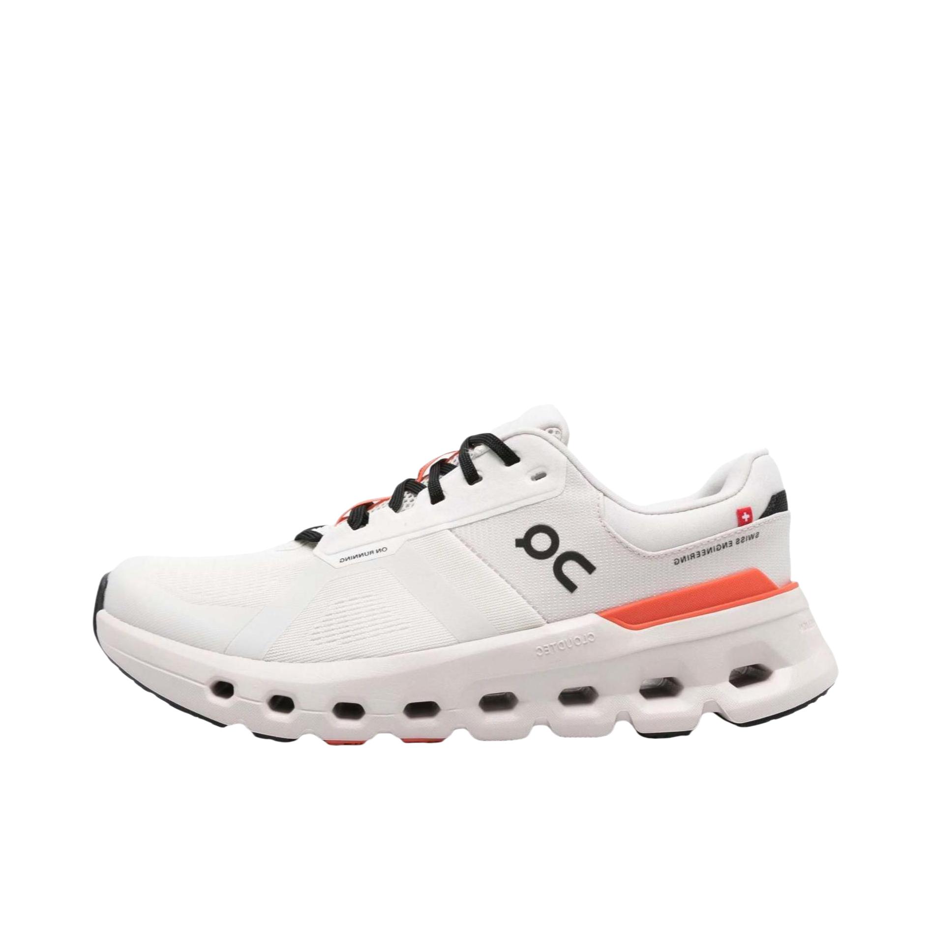 推荐商品：On/昂跑 Cloudrunner 2 缓震支撑 防滑耐磨 防水 网布透气 舒适百搭 跑鞋 白色/橙色
