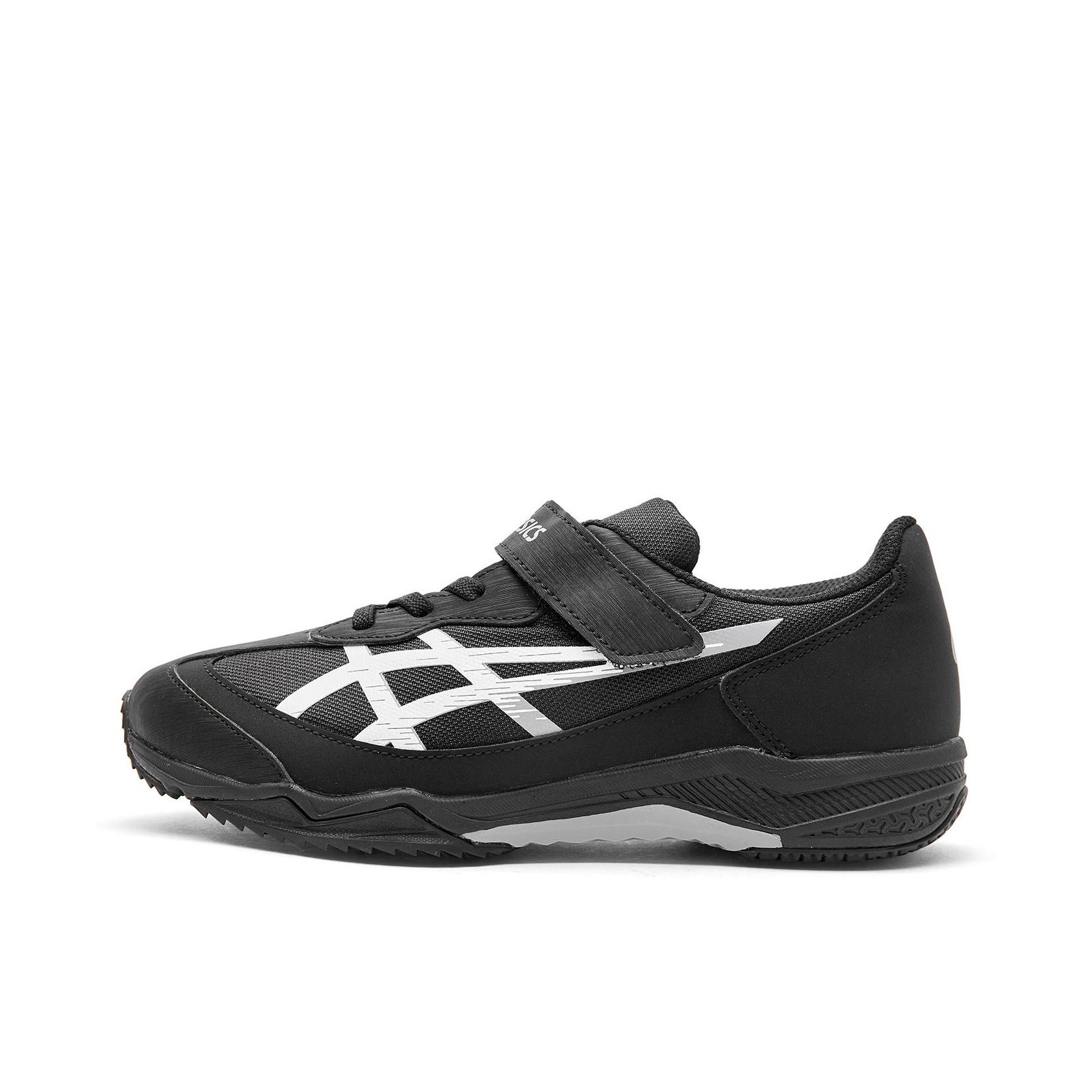 推荐商品：Asics/亚瑟士 LAZERBEAM SJ-MG 防滑 低帮 减震 魔术贴 运动鞋儿童 大童/黑色/白色