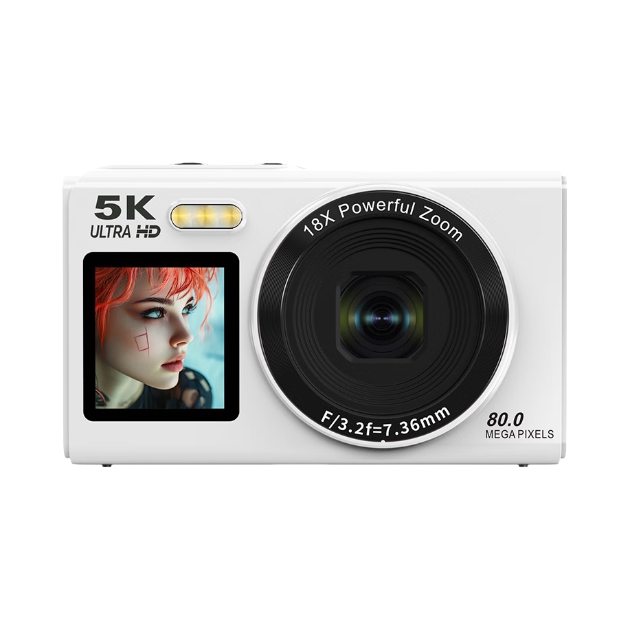 推荐商品：伴兮 S150pro 数码相机 高清 旅游 ​自拍​ ​VLOG​ 双屏