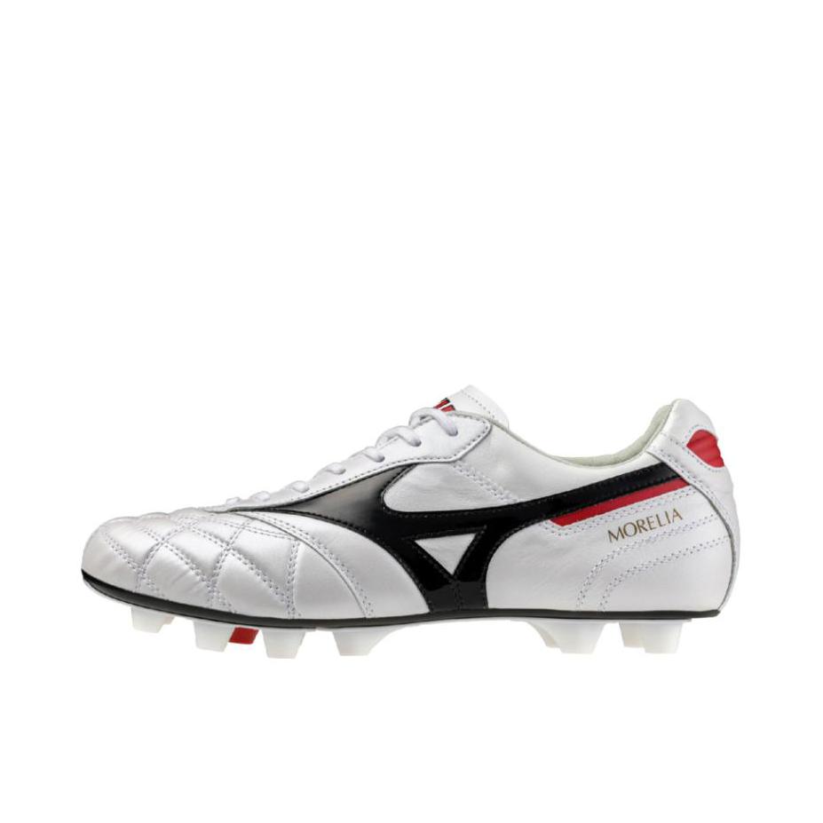 推荐商品：Mizuno/美津浓 Morelia 2 Japan FG 长钉 防滑耐磨 透气 足球鞋 银色/灰色