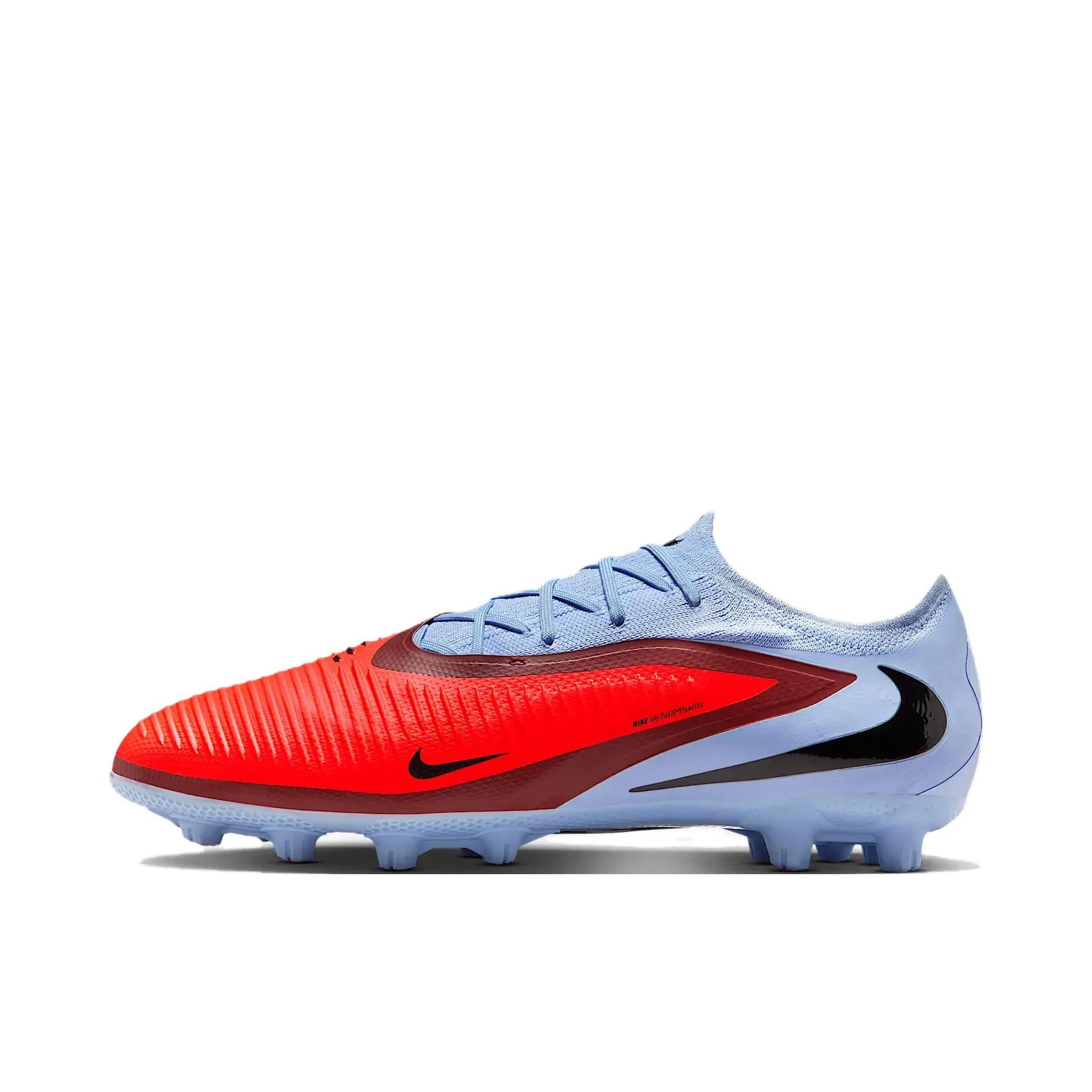 推荐商品：Nike Phantom 6 Pro HG 足球鞋 中端短钉人造草地百搭舒适 蓝色/红色