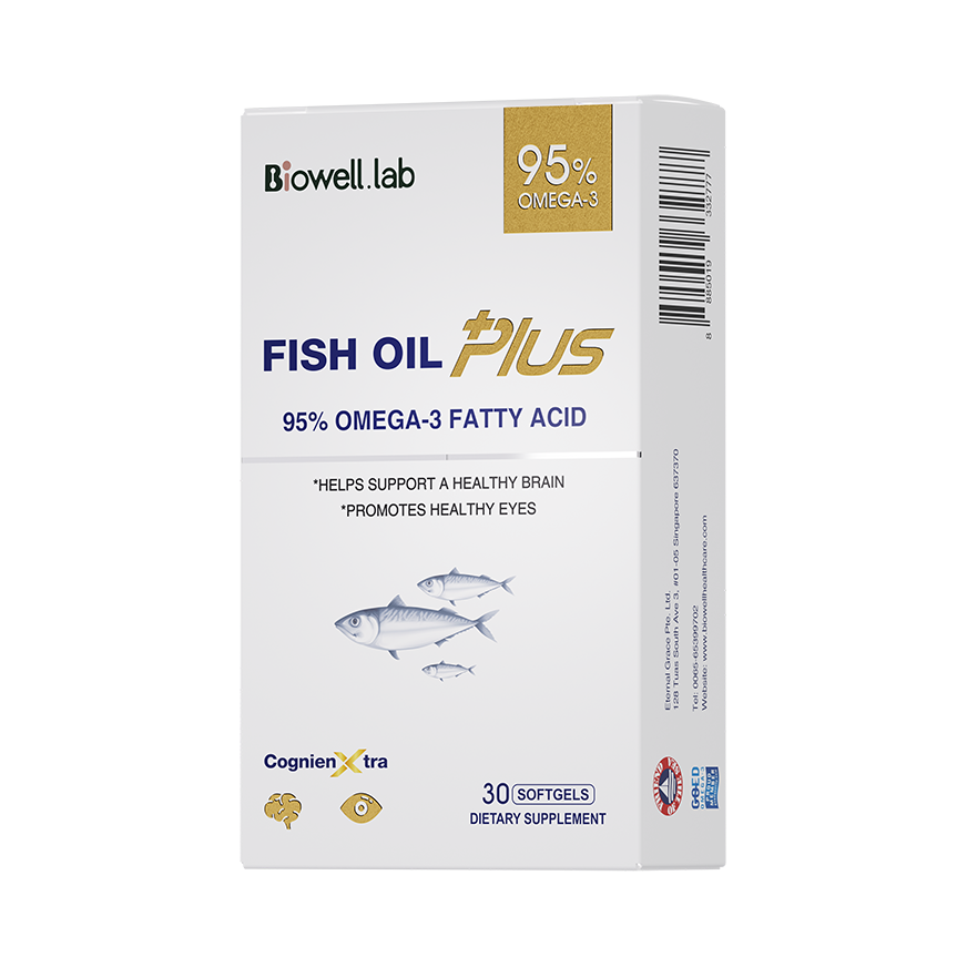 推荐商品：Biowell 小金星Plus鱼油 盒装 增强记忆力