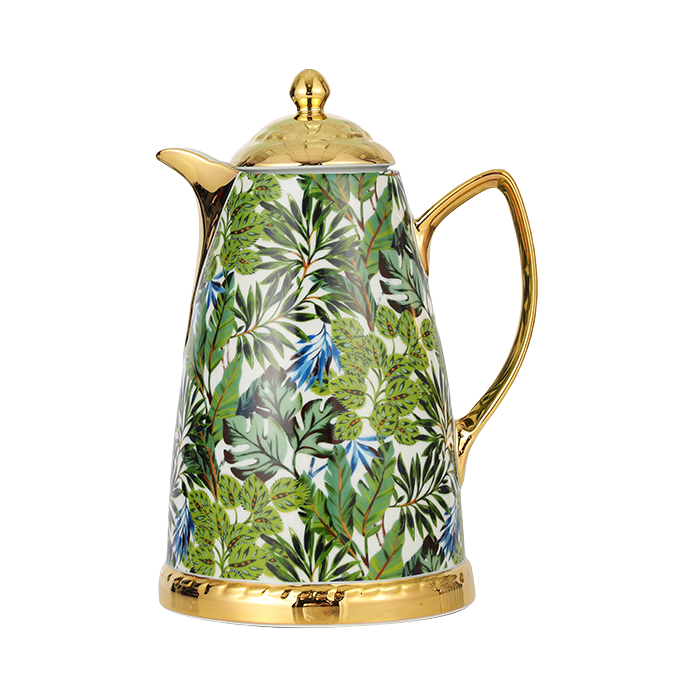 推荐商品：利快 1000ml 玻璃内胆 保温壶 4937-42351