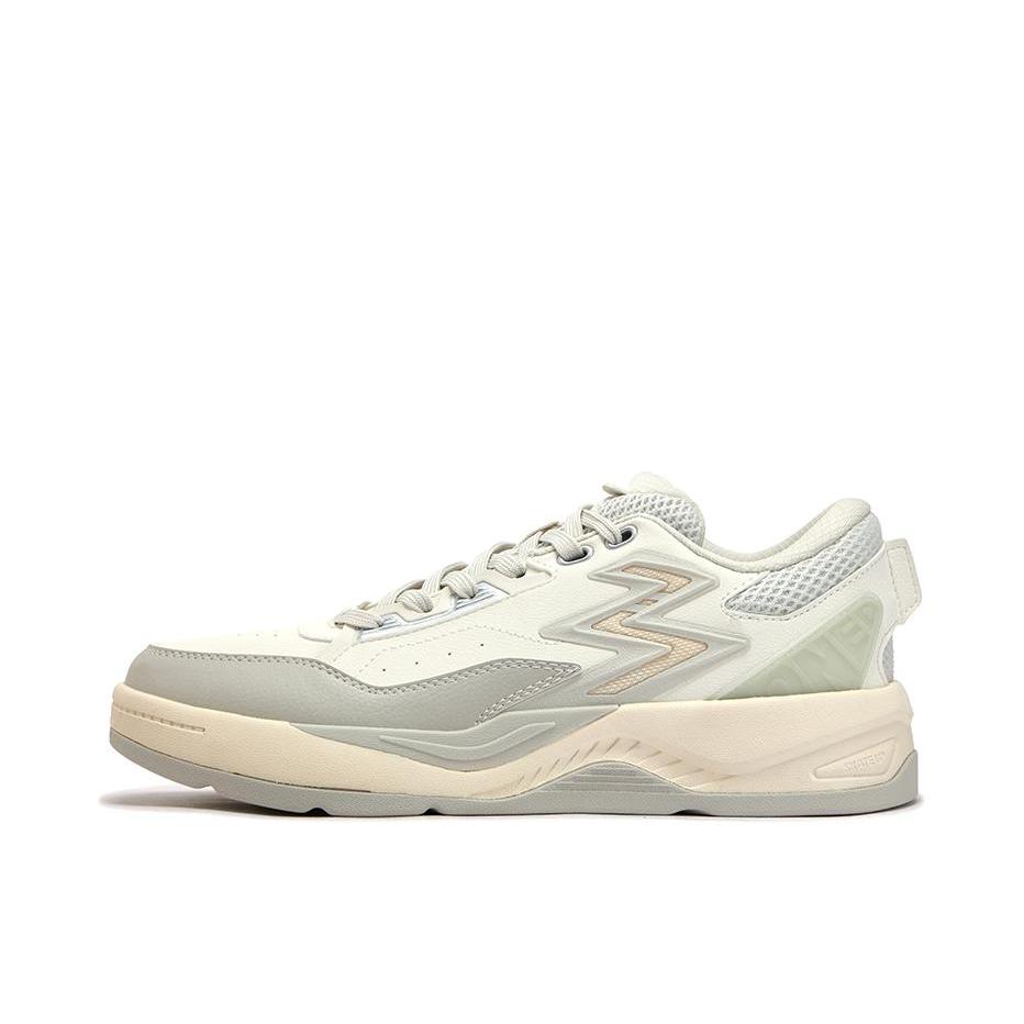 推荐商品：361度 时尚 潮流 舒适 板鞋 572516602 羽毛白/南极灰