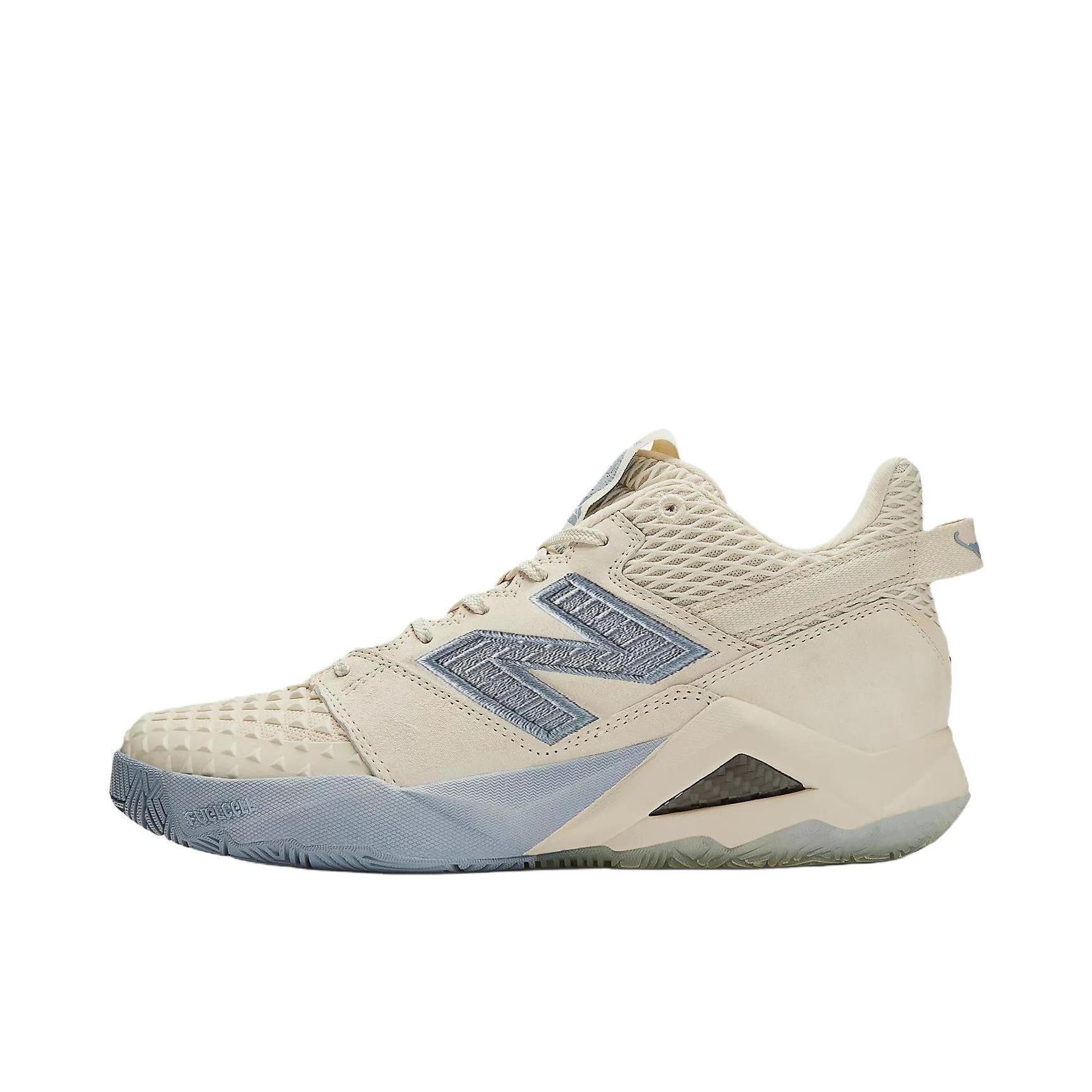 推荐商品：New Balance Coco CG2 防滑 耐磨 中帮 平跟 网球鞋 灰色/白色