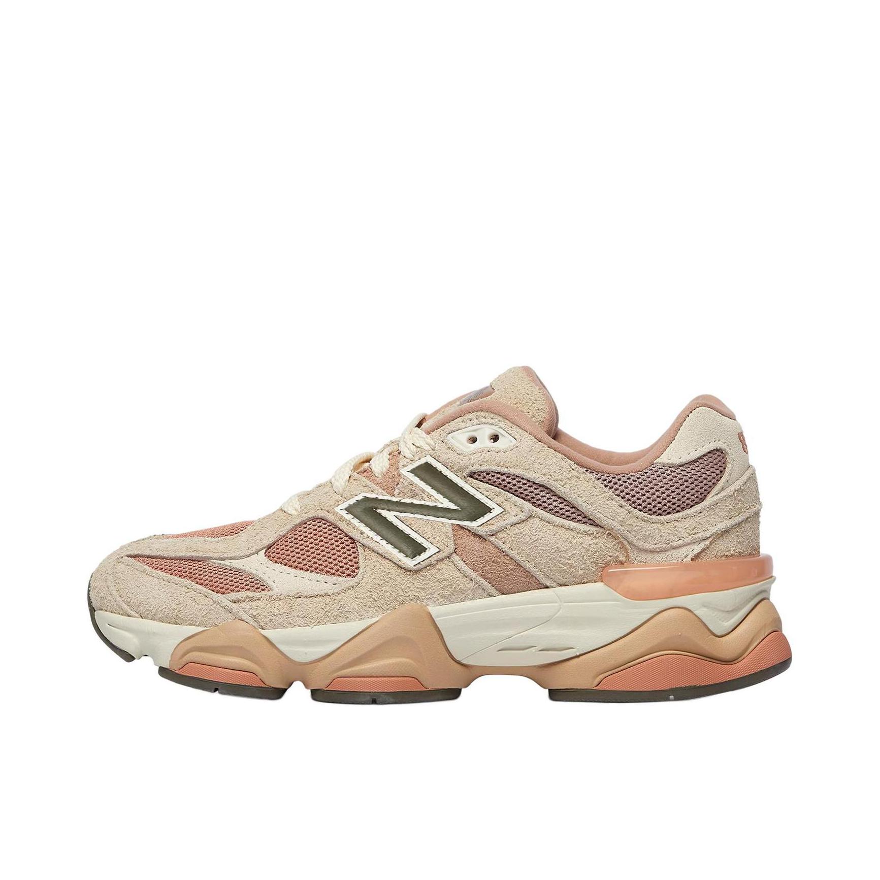 推荐商品：New Balance 9060 跑鞋 绒面革舒适减震网面透气防滑耐磨拼接复古增高圆头贴合耐穿 D宽/棕色/褐色