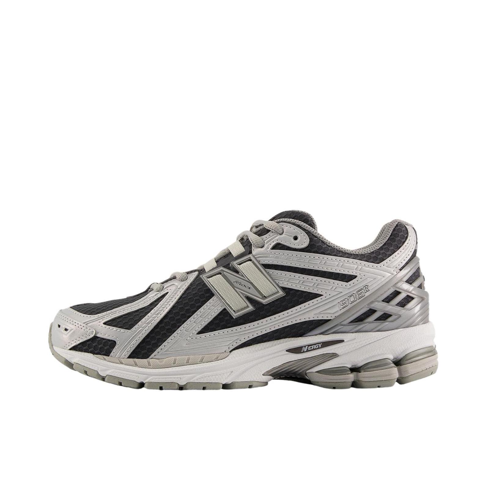 推荐商品：New Balance 1906R 跑鞋 网面透气防滑耐磨轻便复古防水运动贴合 D宽/灰色/银色