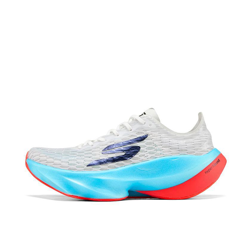 推荐商品：Skechers/斯凯奇 GO RUN Aero Tempo 跑鞋 简约低帮厚底系带 女款/白色/蓝色