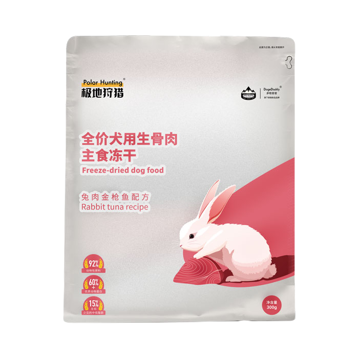 推荐商品：DogeDaddy/多格爸爸 极地狩猎全价 狗冻干零食 缓解泪痕护关节