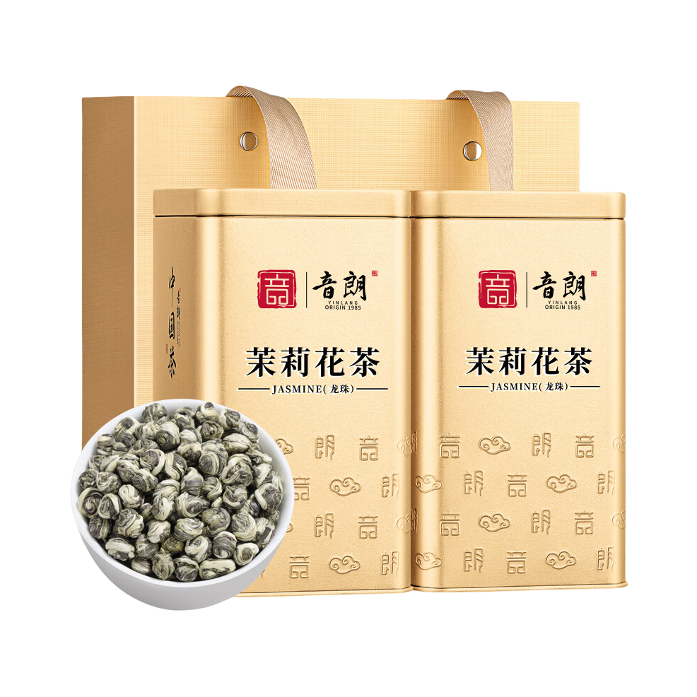 推荐商品：音朗 7A特级 茉莉花茶 龙珠 礼盒装