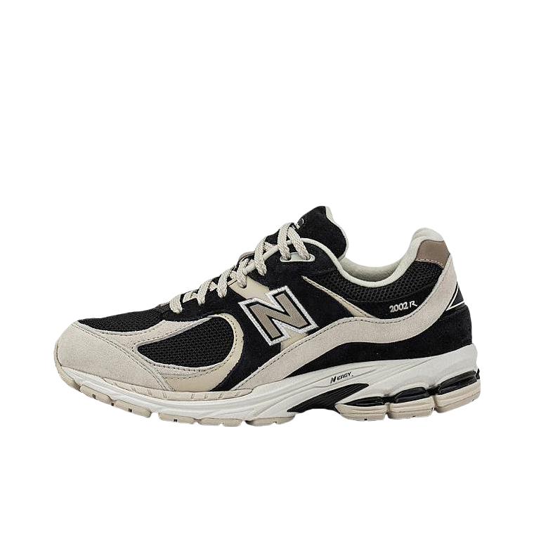 推荐商品：New Balance 2002R 跑鞋 缓震防滑耐磨透气复古拼接防水气垫慢跑支撑 D宽/黑色/米色/棕色/褐色