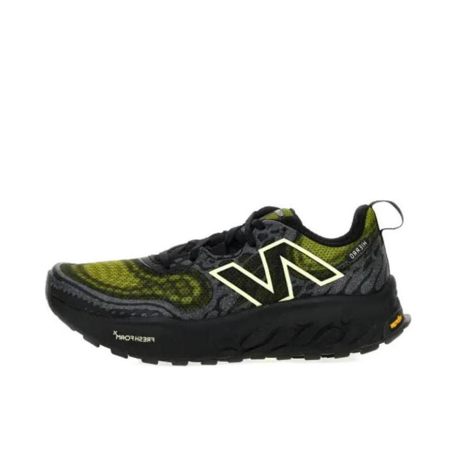 推荐商品：New Balance Fresh Foam X Hierro v8 跑鞋 轻量舒适缓震防滑耐磨轻便低帮圆头百搭时尚 D宽/黑色/绿色