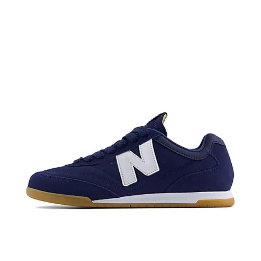 推荐商品：New Balance RC42 薄底 耐磨平底 防滑减震 简约百搭 复古 阿甘鞋 运动休闲鞋 D宽/蓝色/黑色